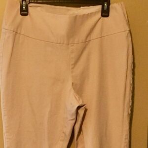 Blush pink ankle stretch denim pant size 16W